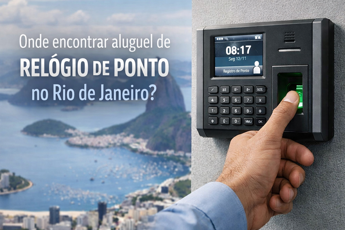Onde encontrar aluguel de relógio de ponto no Rio de Janeiro