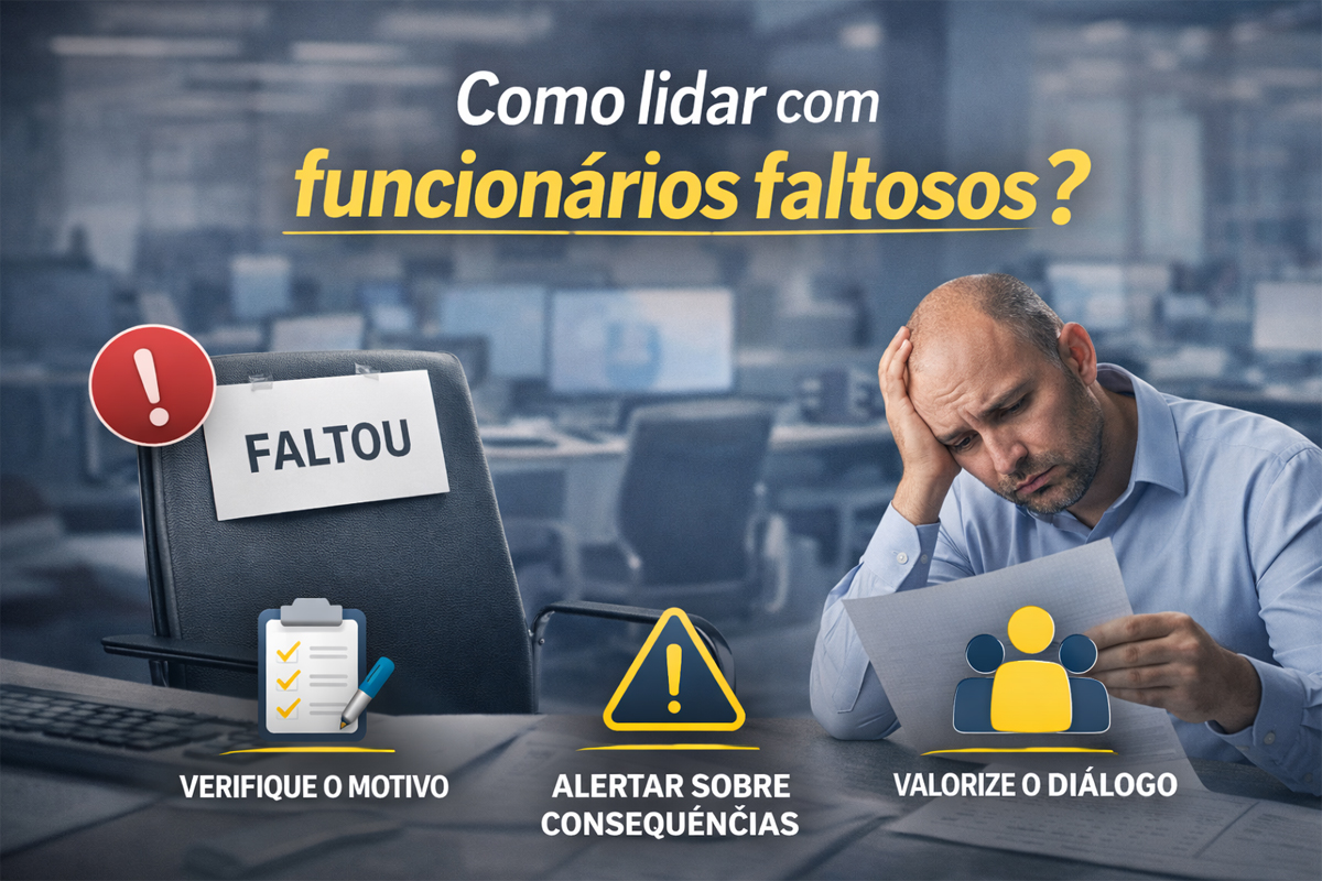funcionários faltosos