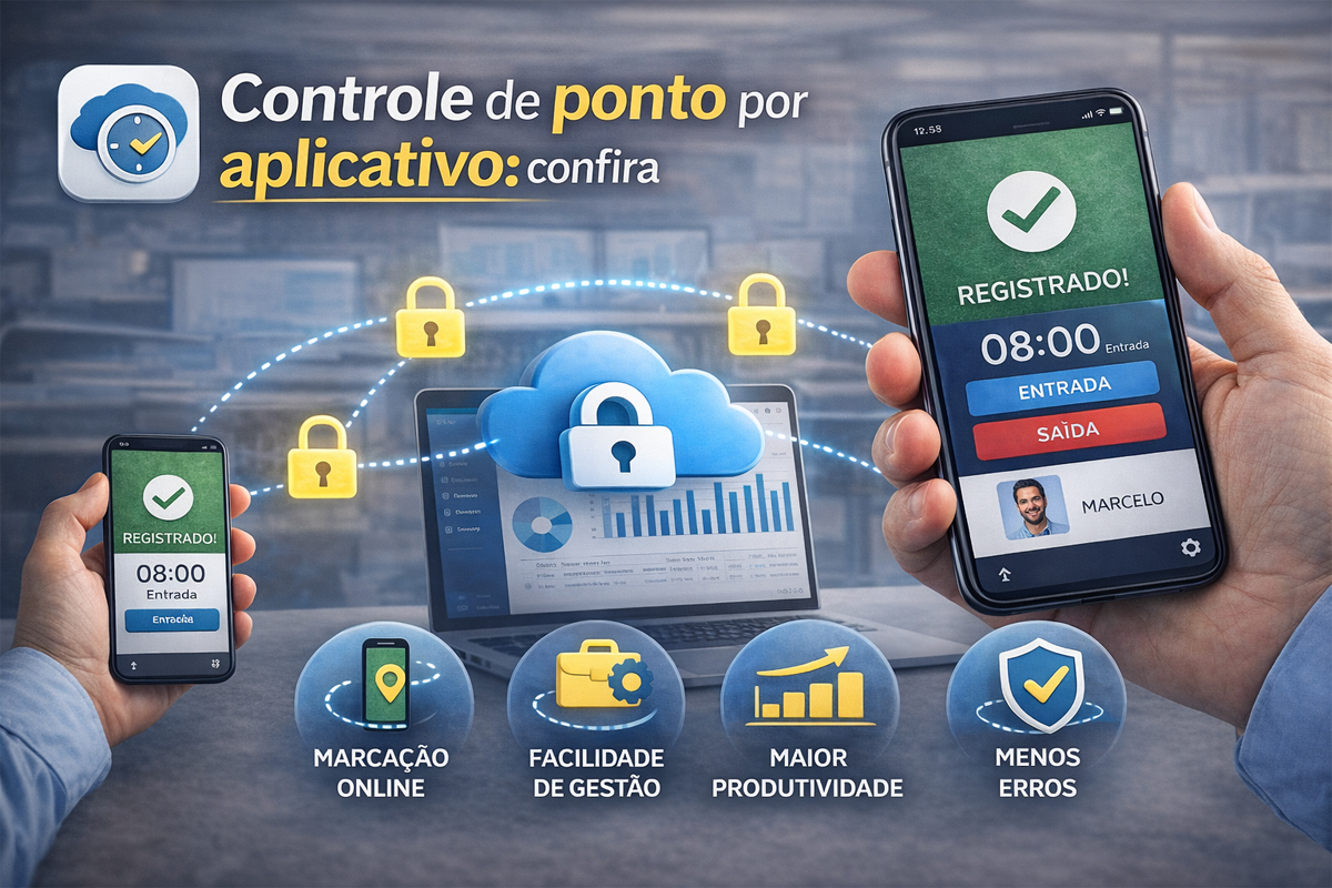 Controle de ponto por aplicativo