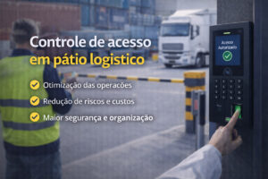 Gestão de acesso em pátio logístico