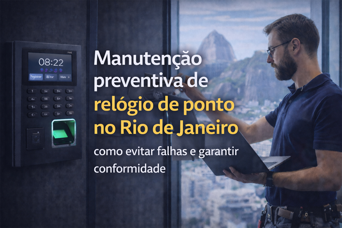 manutenção preventiva de relógio de ponto no rio de janeiro