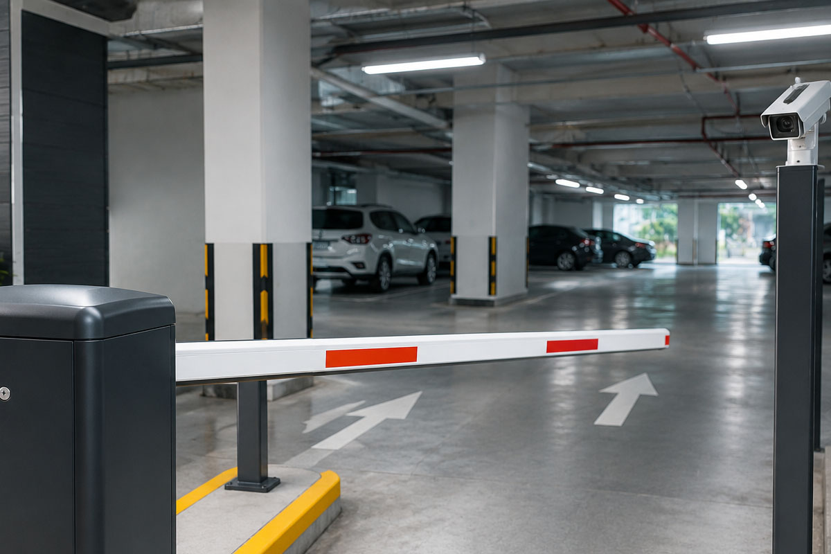 Controle de acesso para estacionamento