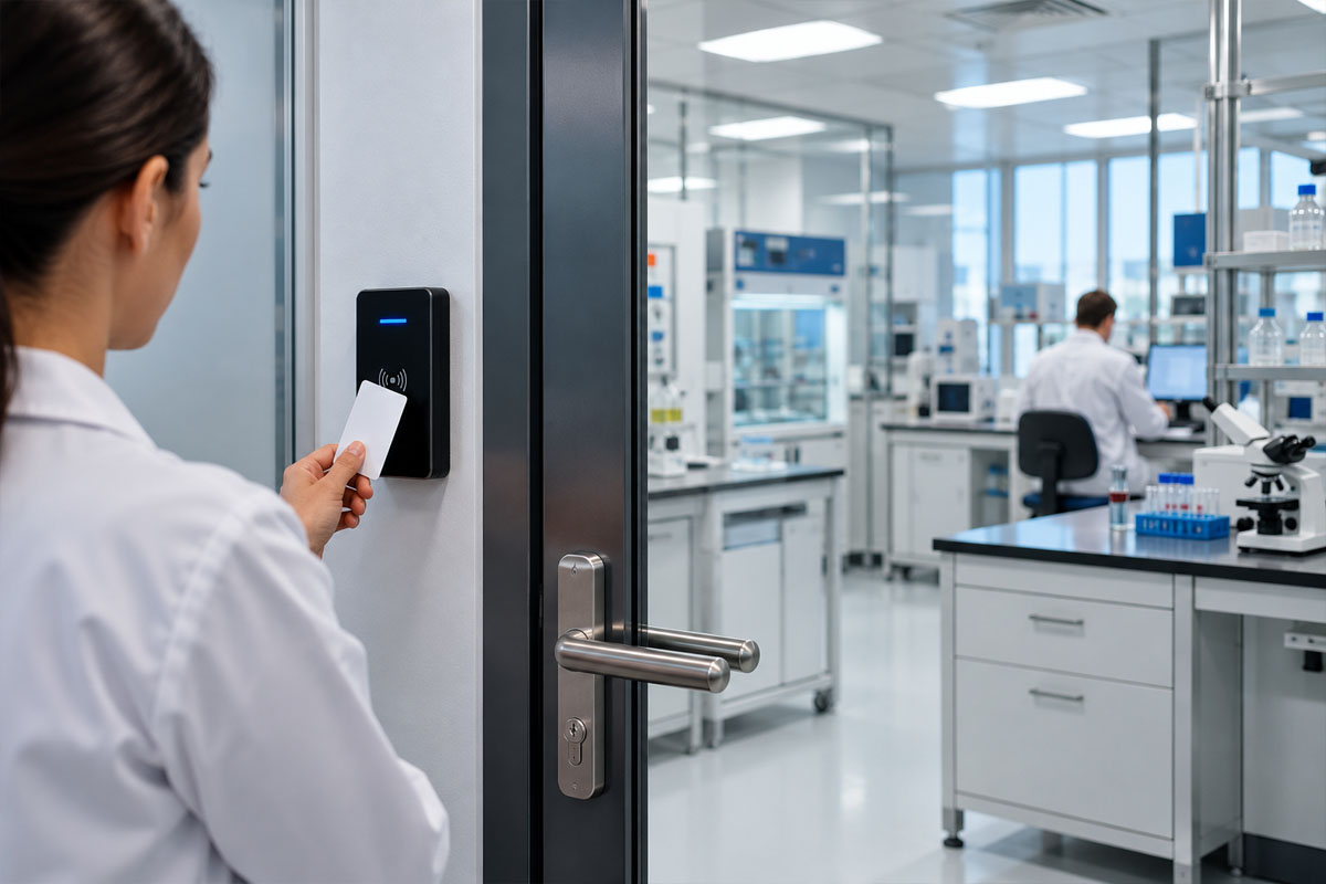 Controle de acesso em laboratórios